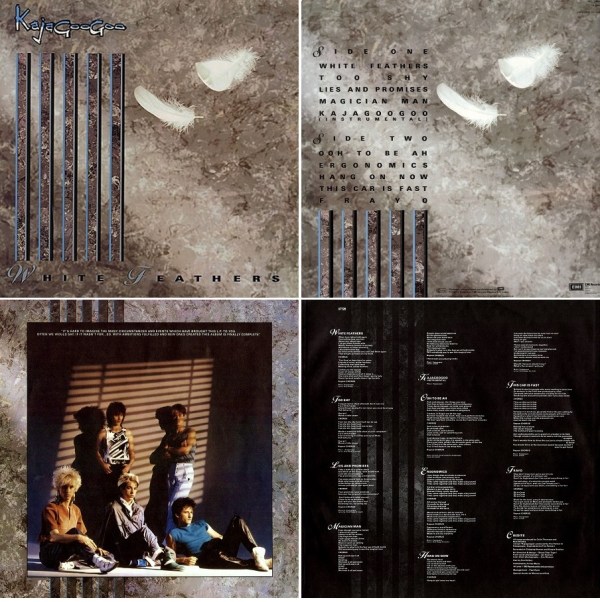 White Feathers Front & Back