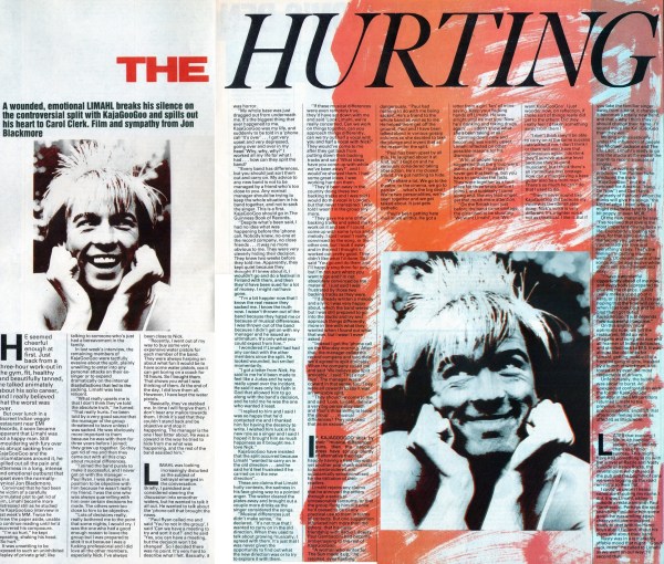 Limahl 1983 Melody Maker