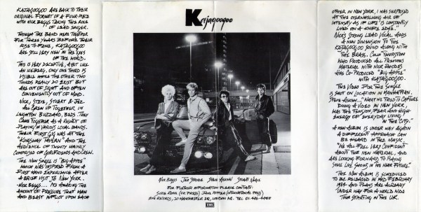 Big Apple Inner (Folded Out)