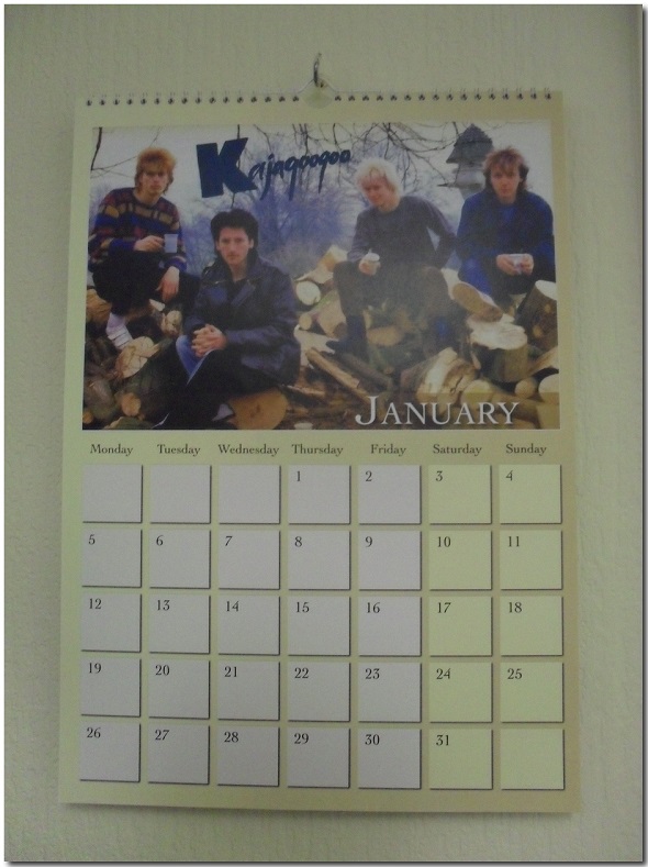 Kajagoogoo 2015 Calendar (1)